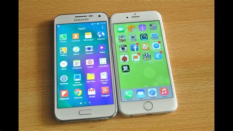 Samsung Galaxy E5 vs Apple iPhone 6s Karşılaştırma